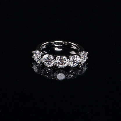 14K White Gold Lab Grown Diamond Ring