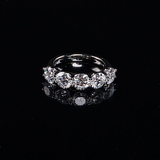 14K White Gold Lab Grown Diamond Ring