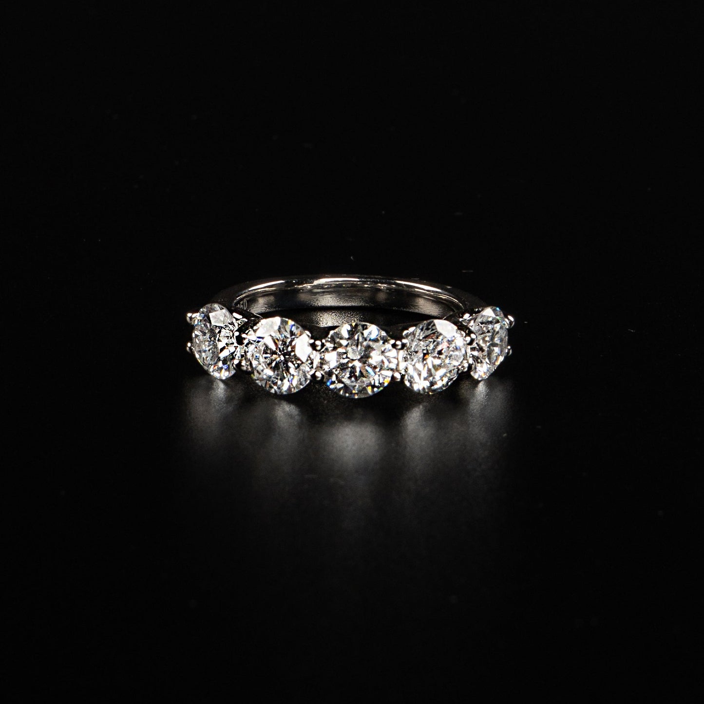 14K White Gold Lab Grown Diamond Ring