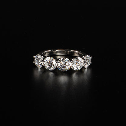 14K White Gold Lab Grown Diamond Ring