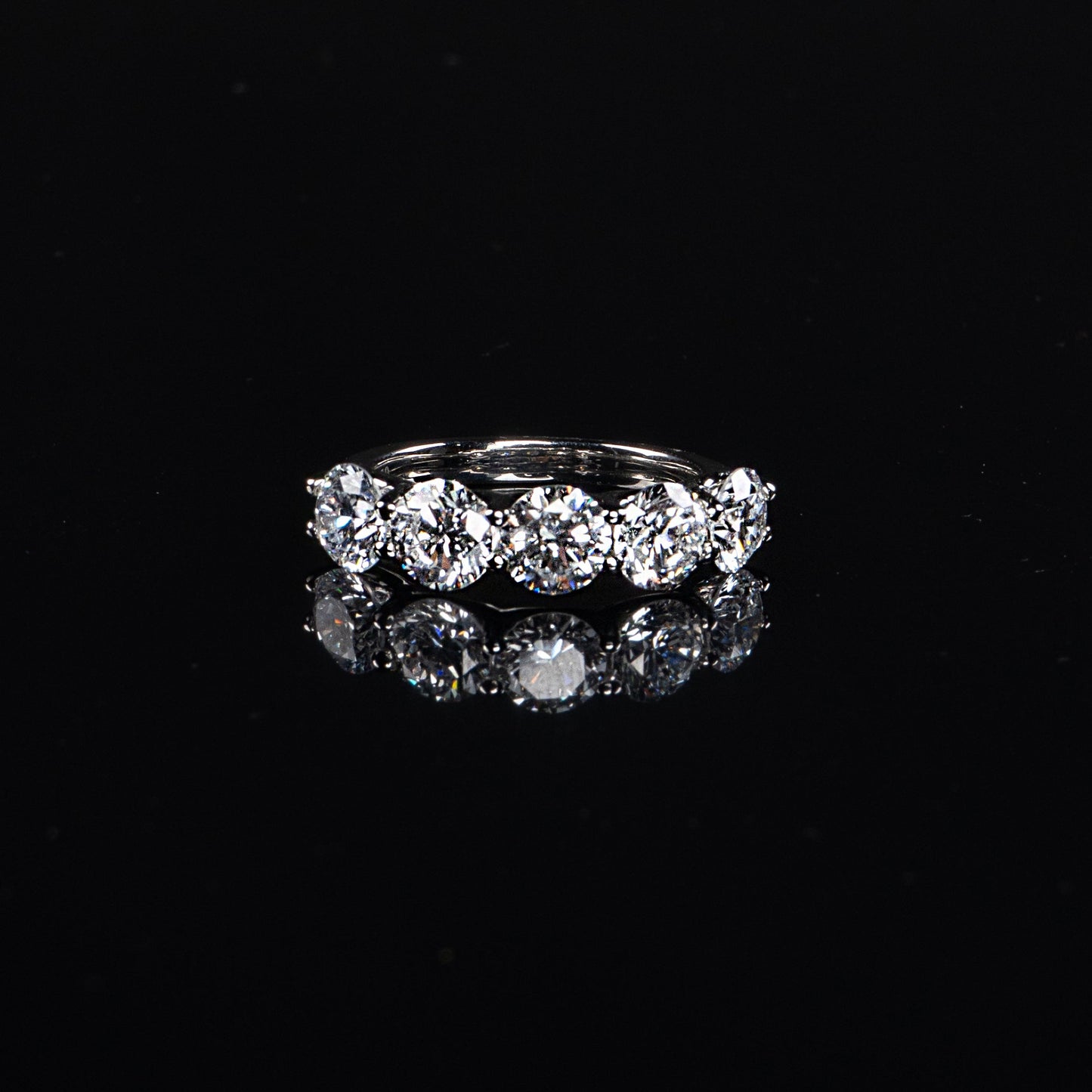 14K White Gold Lab Grown Diamond Ring