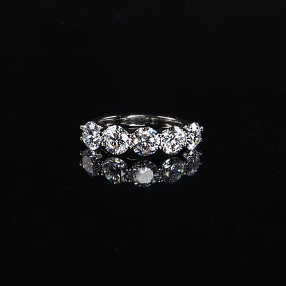 14K White Gold Lab Grown Diamond Ring