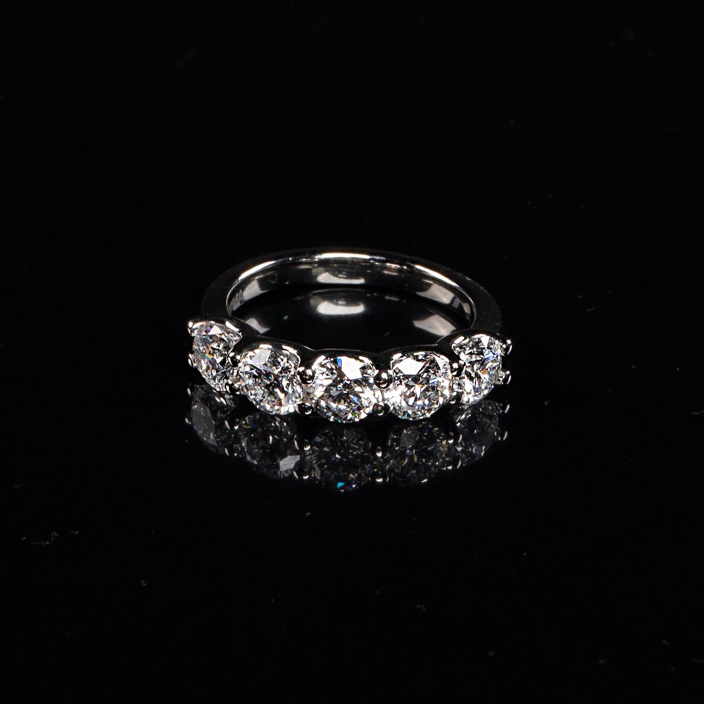 14K White Gold Lab Grown Diamond Ring