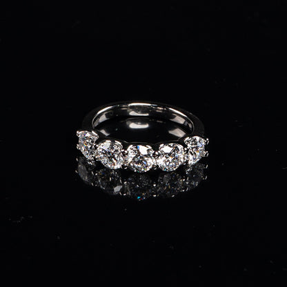 14K White Gold Lab Grown Diamond Ring