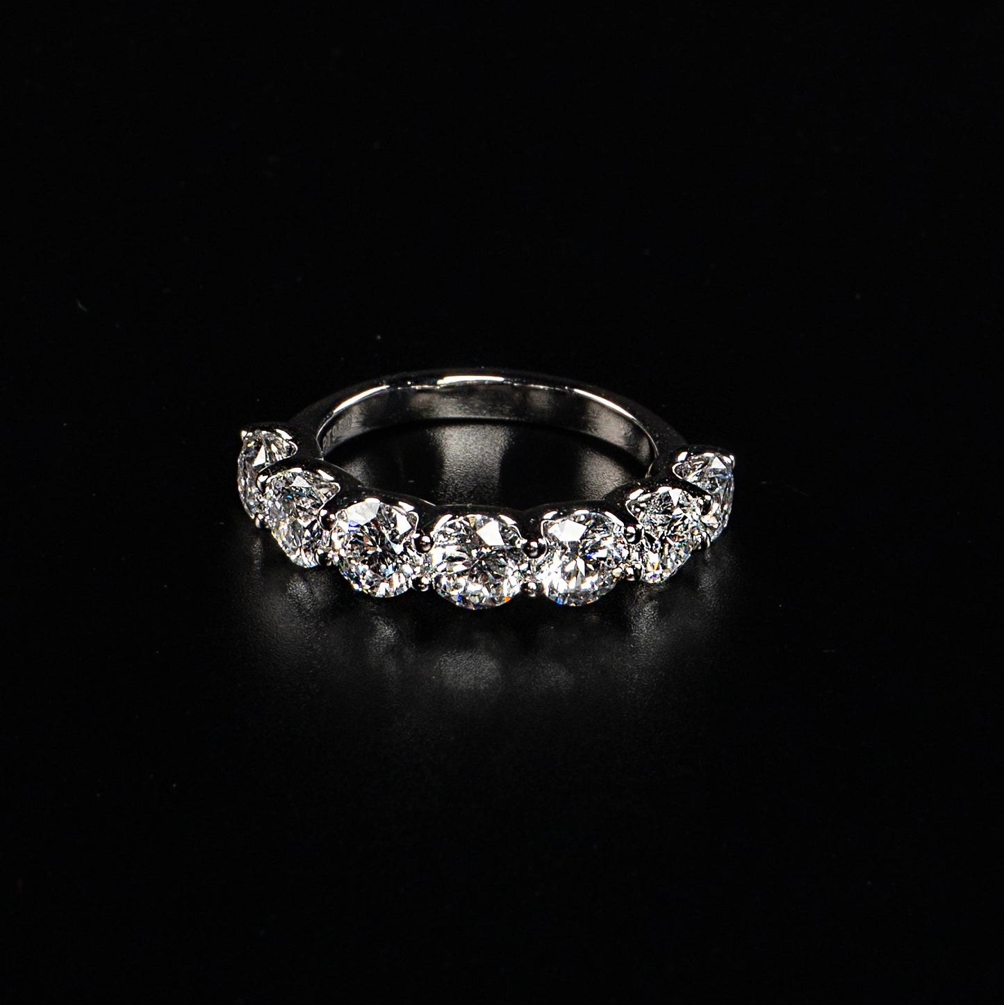 14K White Gold Lab Grown Diamond Ring
