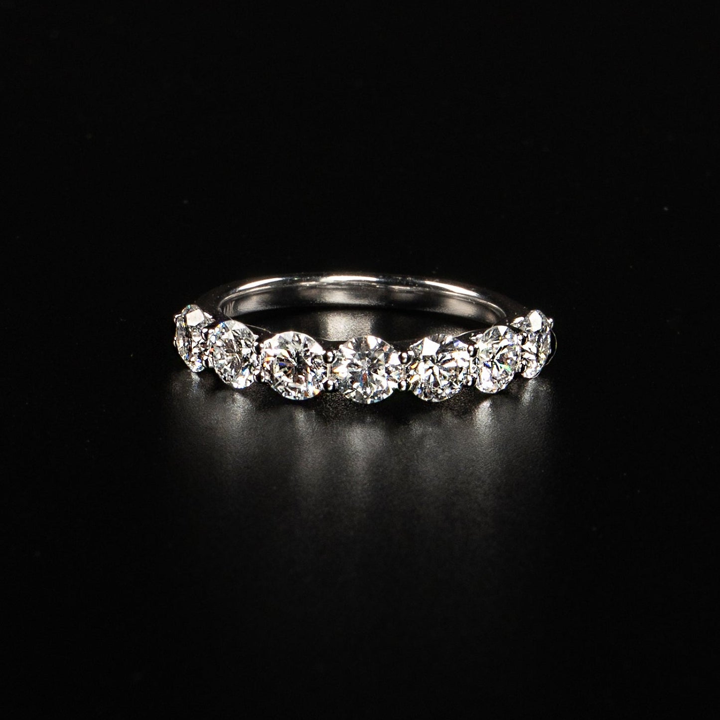 14K White Gold Lab Grown Diamond Ring